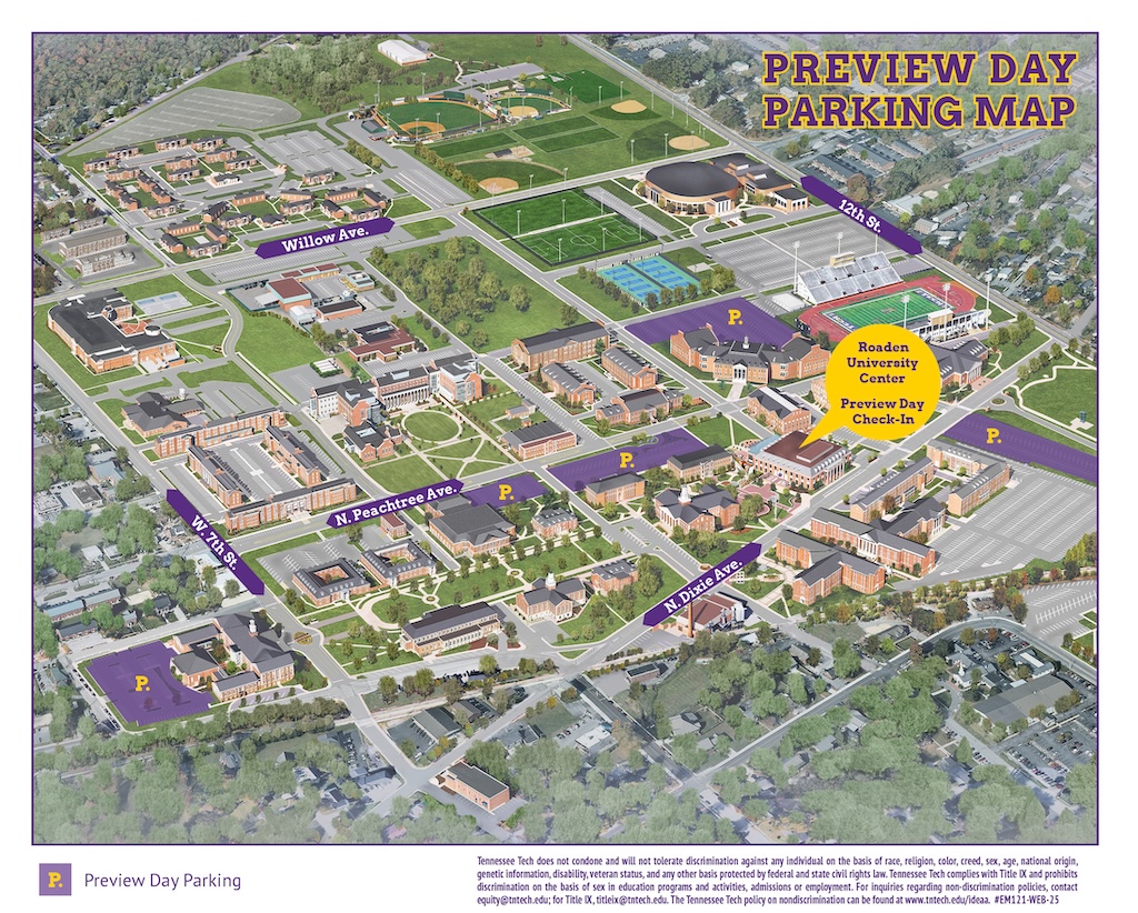 Preview Day Parking Map