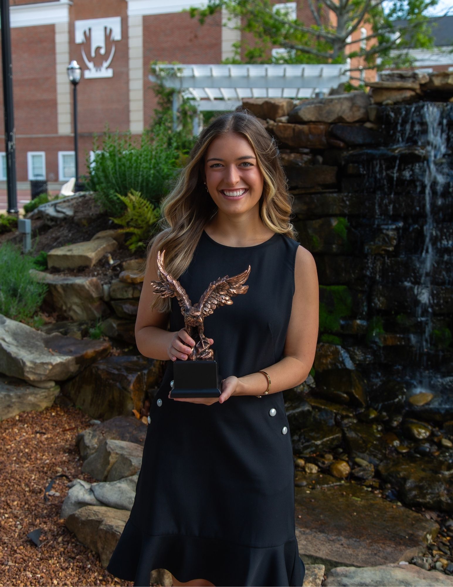 Boone Hall of Fame Mahalah Boon, the recipient of the 2025 Hall of Fame Award outside of the RUC