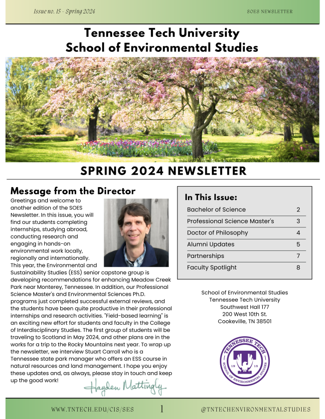 Spring 2024 Newsletter