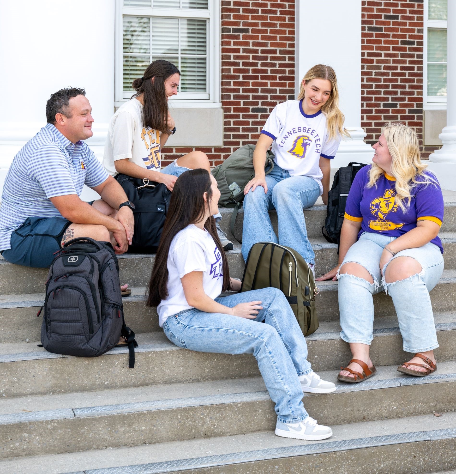 Students chatting