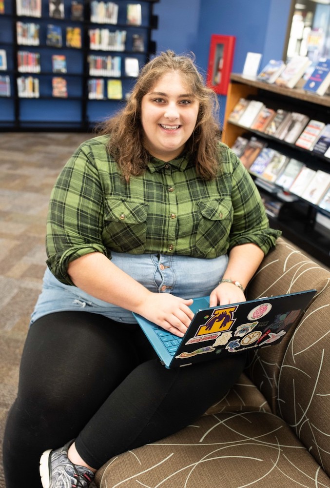 Cheyenne McAbee, a Roane County resident, is one of many RSCC students who are taking advantage of the program.