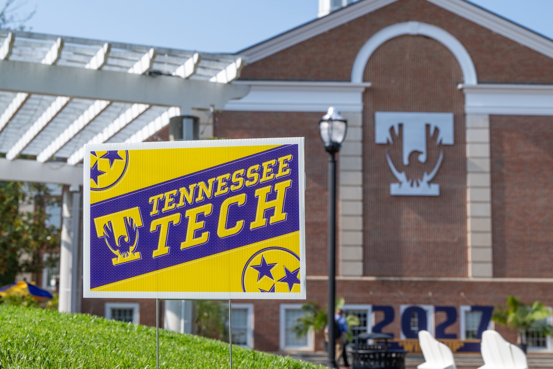 Tech yard signs available for pick up 