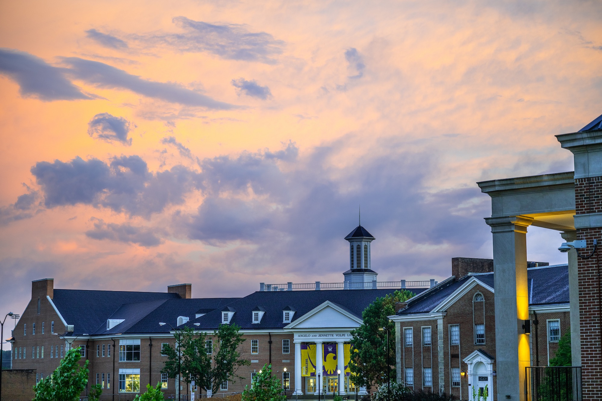 A view of the Volpe Library on Tennessee Tech’s campus. Dual enrollment students at Tech enjoy free access to campus resources, including the library. 