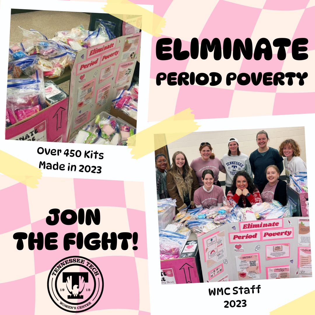 Eliminate Period Poverty! Join the fight!